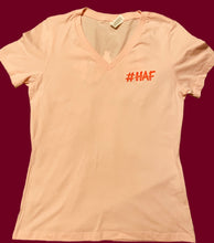 Load image into Gallery viewer, Ladies Relax V-Neck T-shirt