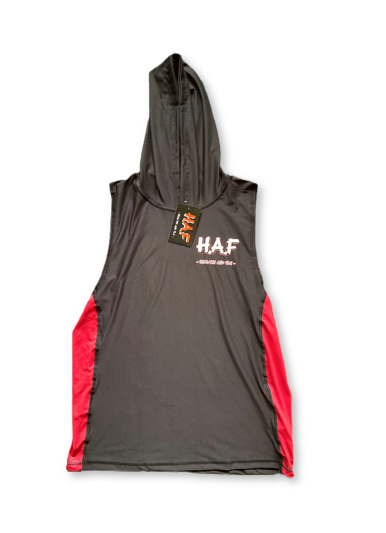 HAF Sleeveless Hoodie  Gym Tank Top