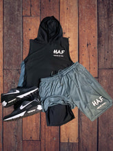 Load image into Gallery viewer, HAF Sleeveless Hoodie  Gym Tank Top
